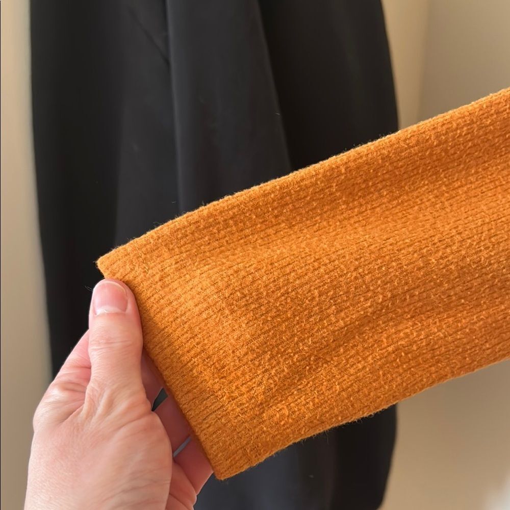 Anthropologie High-neck Tunic Sweater Beige Tan Size L - Picture 6 of 10